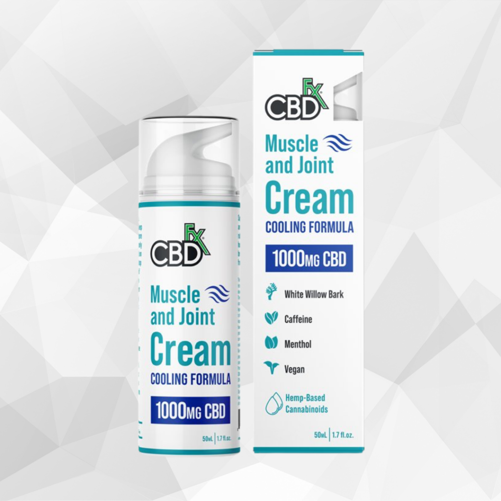 CBD Cream For Muscle Joint  Cooling Formula
