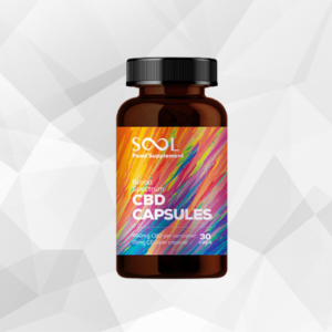 Sool Broad Spectrum CBD Gel Capsules 450mg 30pcs THC Free