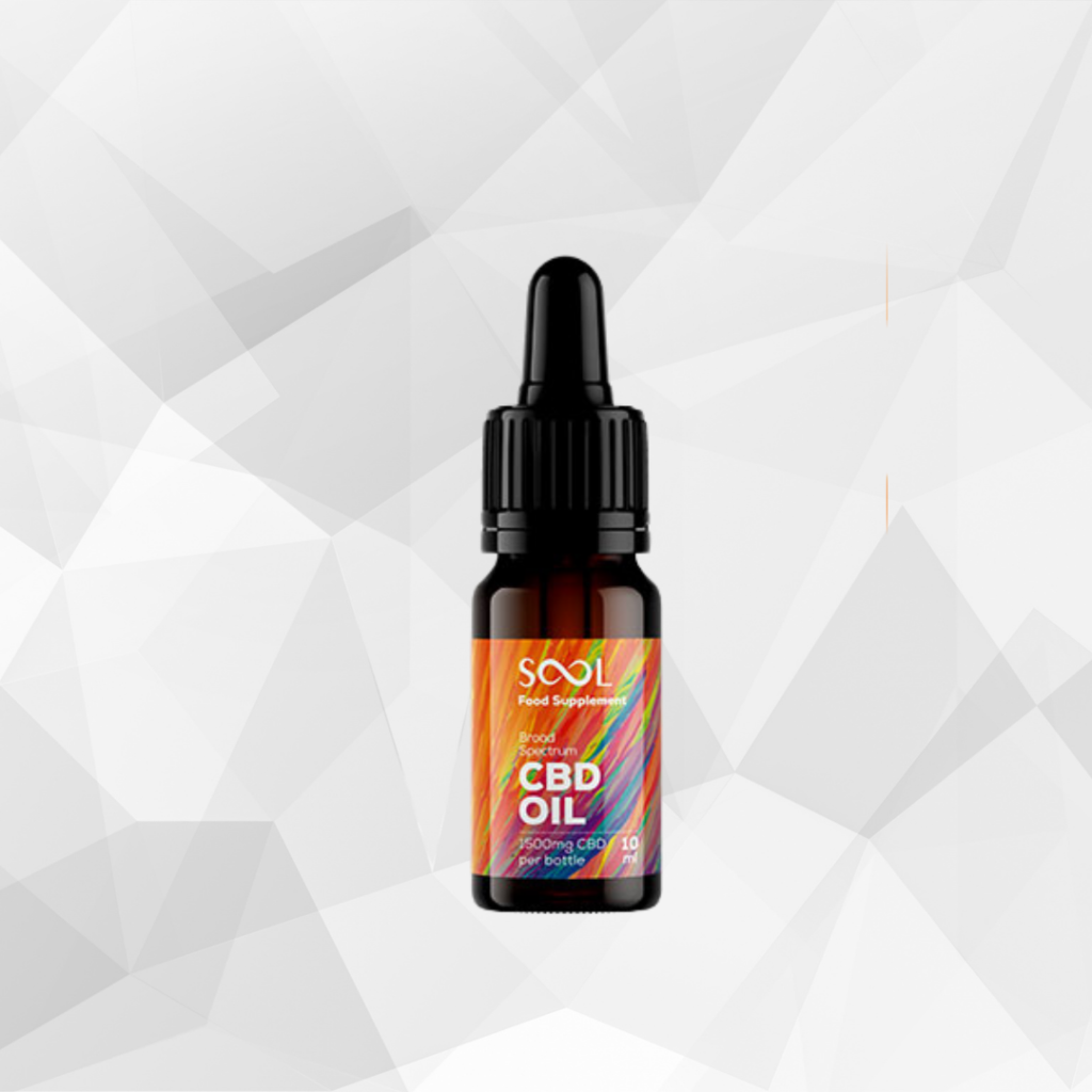 Sool Broad Spectrum CBD Oil 1500mg 10ml THC Free