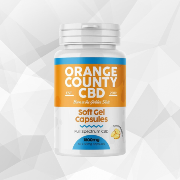 Orange County CBD Soft Gel Capsules 5