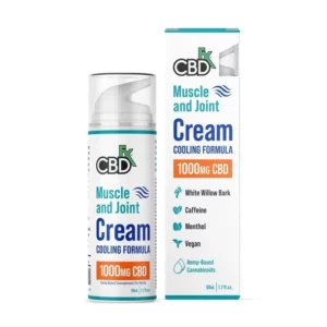 CBDfx CBD Cream For Muscle & Joint: Cooling Formula 1000-3000mg