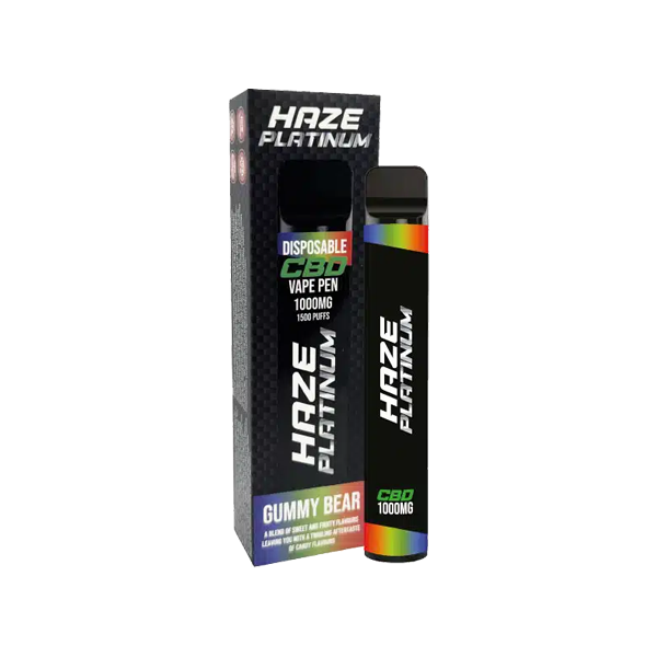 Haze Platinum CBD Disposable Vape